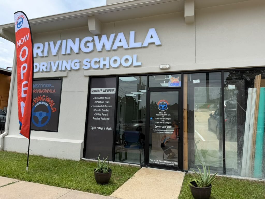 Drivingwala student driver training vehicle parked and ready for a lesson