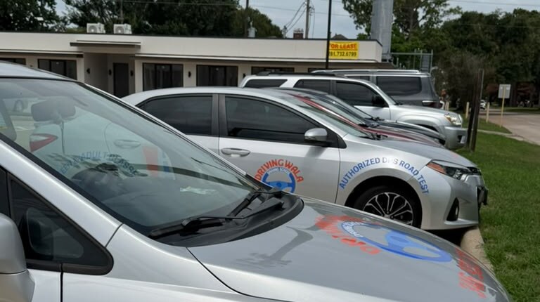 Drivingwala authorized DPS road test vehicle